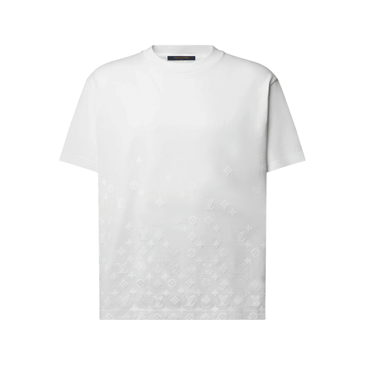 Men's Gradient Signature Flock Print T-Shirt
