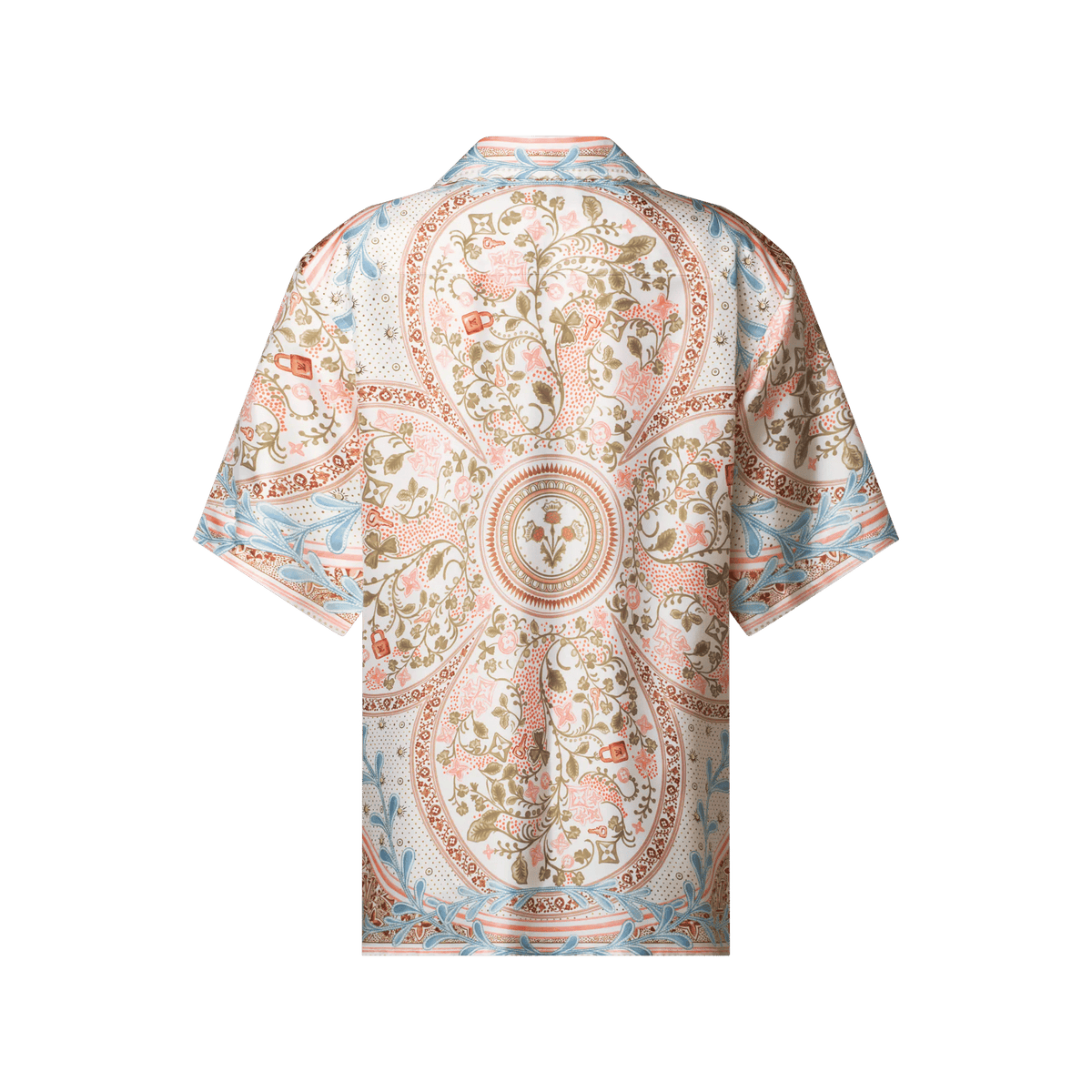 Women's Flower Foulard Silk Twill Shirt
