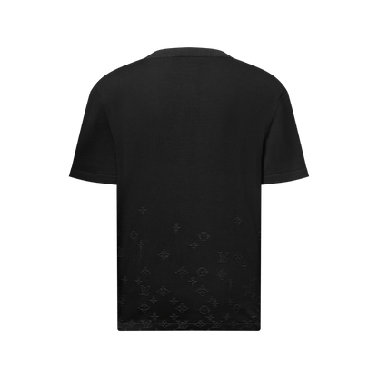 Men's Gradient Signature Jacquard Short-Sleeved Crewneck