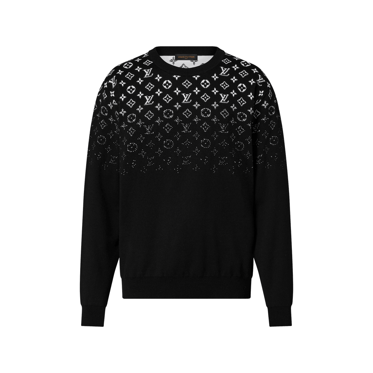 Men's Gradient Cotton Crewneck