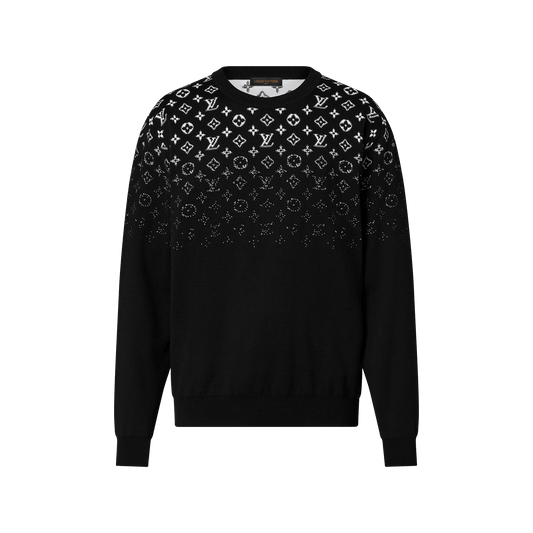 Men's Gradient Cotton Crewneck