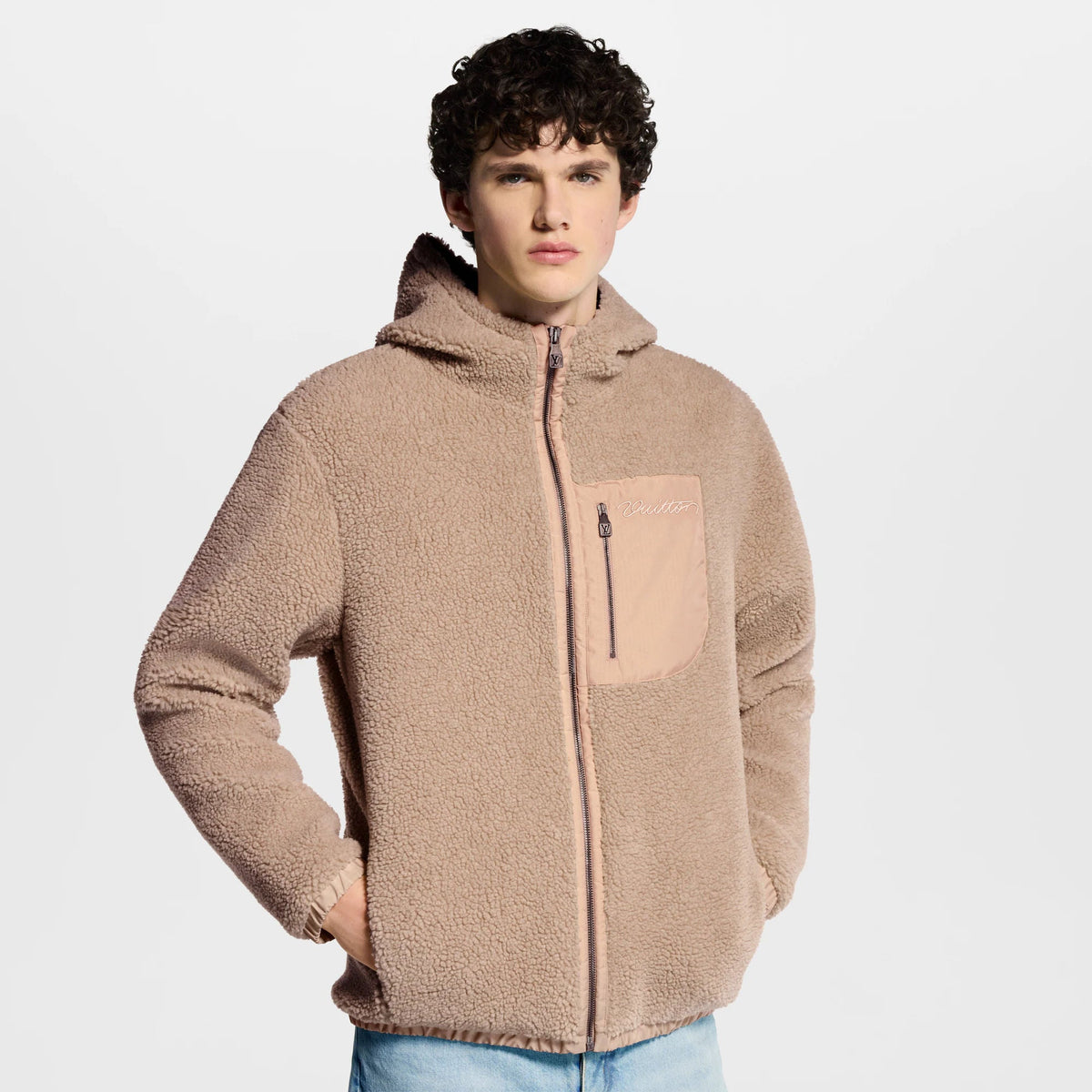 Men's Hooded Fleece Blouson