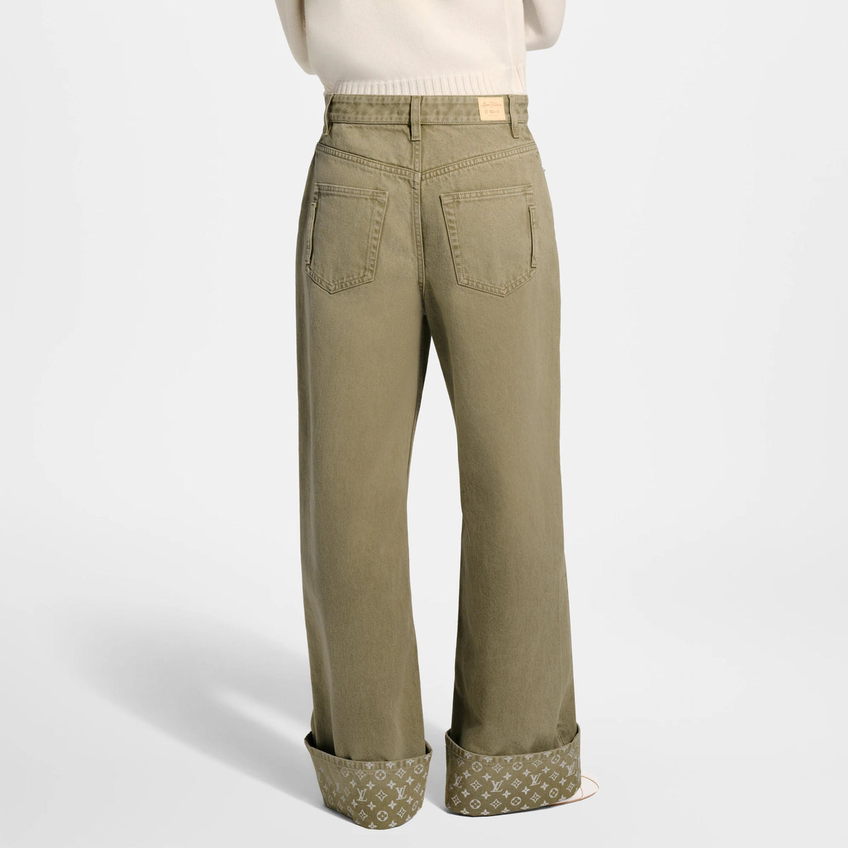 Women's Monogram Accent Straight Jeans