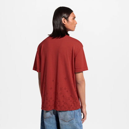 Men's Jacquard Short-Sleeved Crewneck
