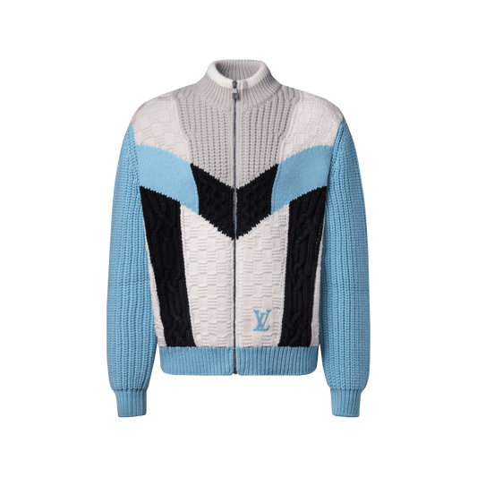 Men's Knitted Signature Wool Blend Tracktop