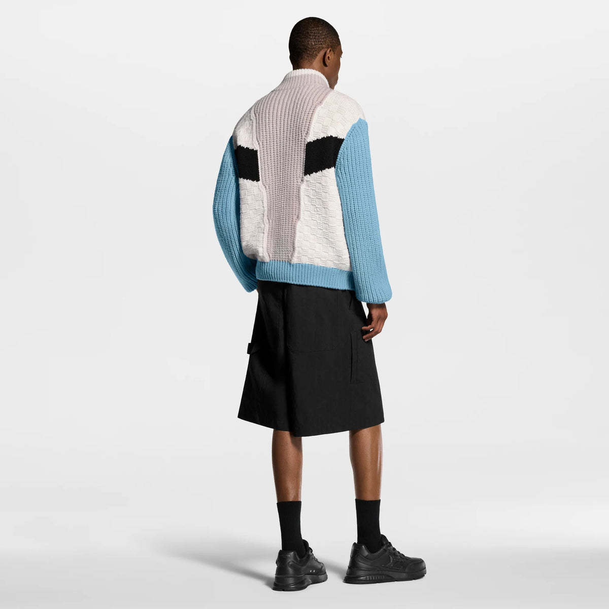 Men's Knitted Signature Wool Blend Tracktop
