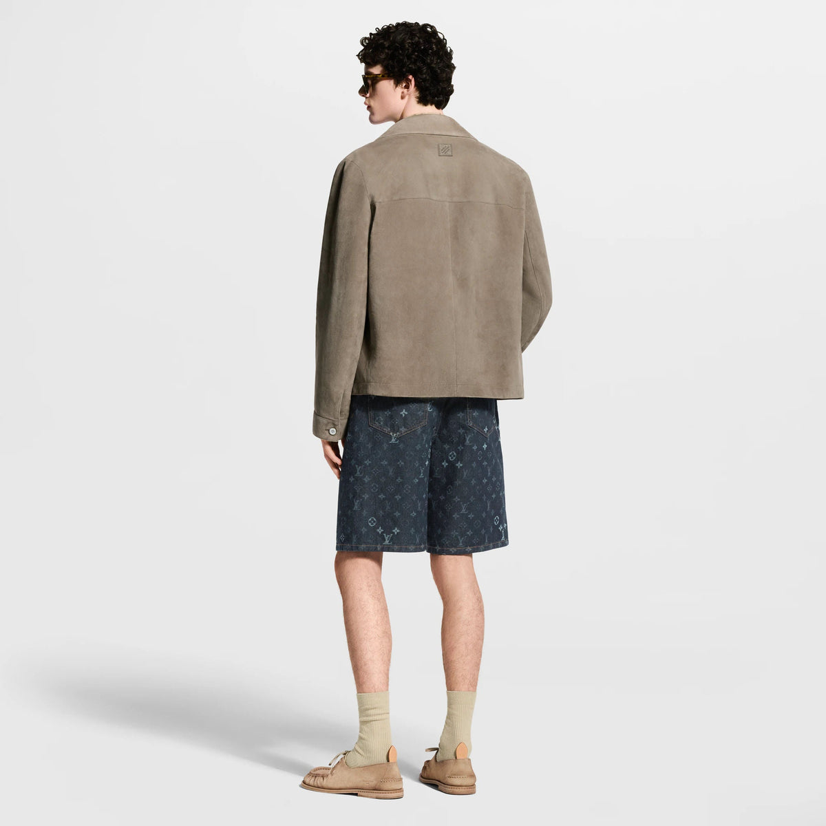 Men's Light Suede Workwear Jacket