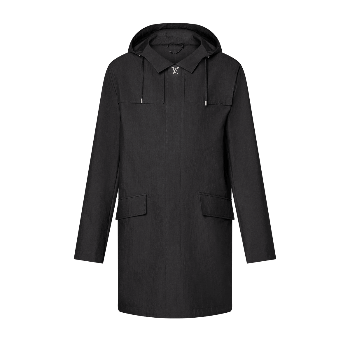 Men's Technical Cotton Ripstop Light Hooded Parka