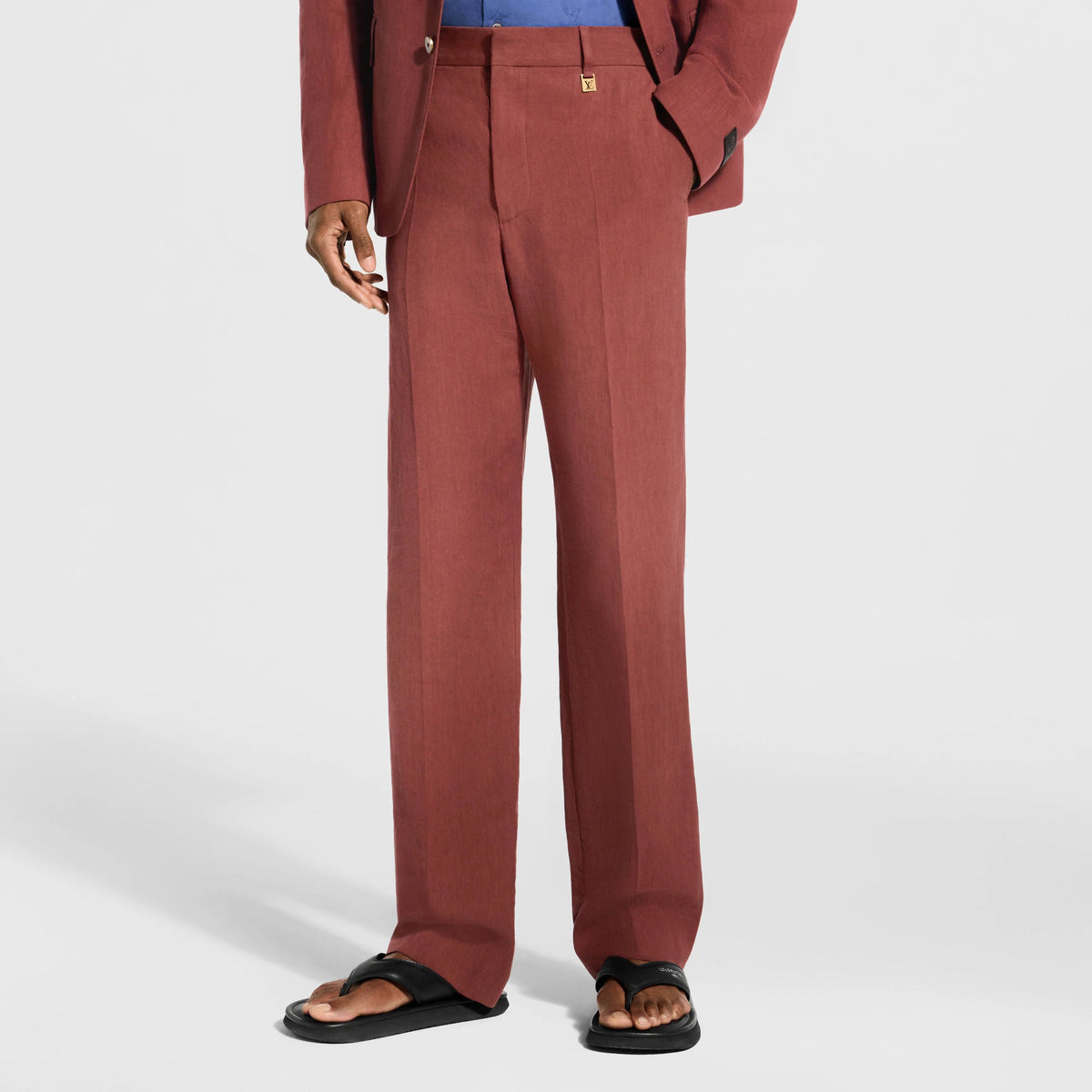 Men's Linen Cigarette Pants
