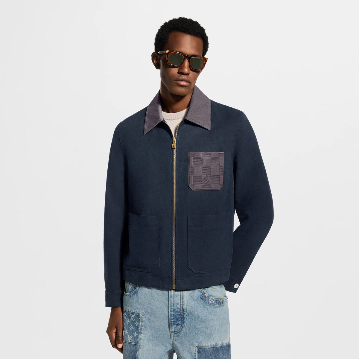 Men's Light Linen Workwear Jacket