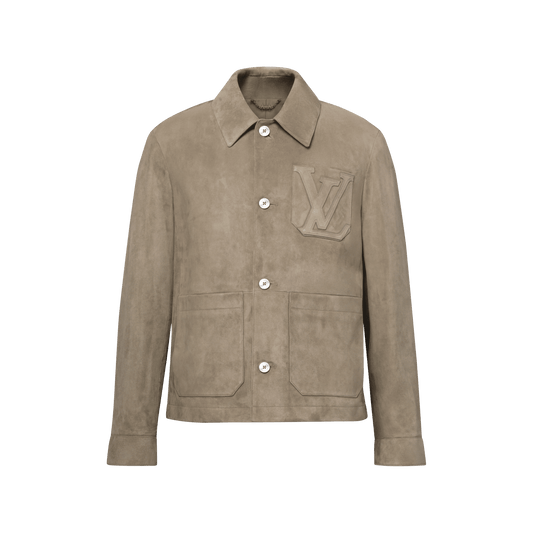 Men's Light Suede Workwear Jacket