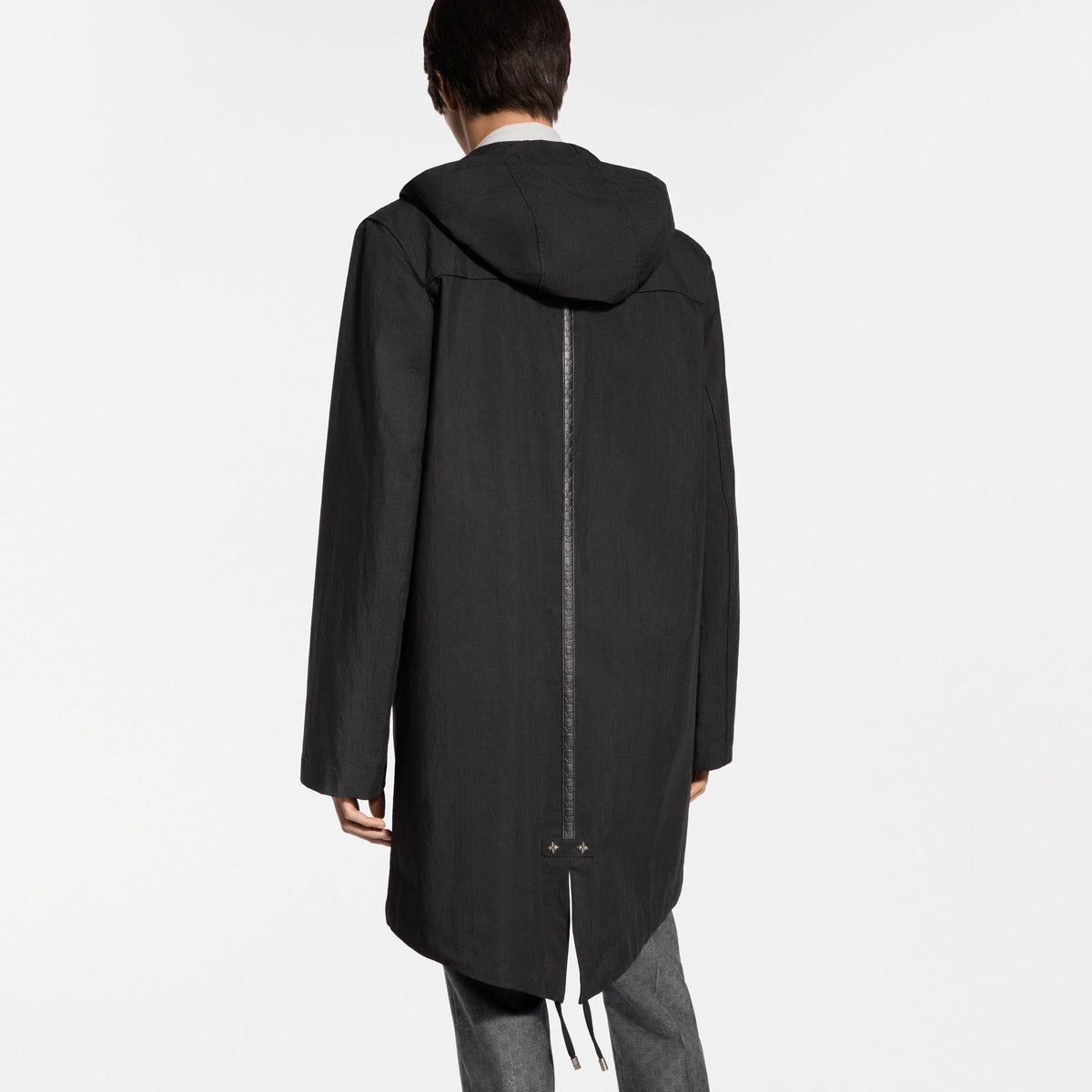 Men's Technical Cotton Ripstop Light Hooded Parka
