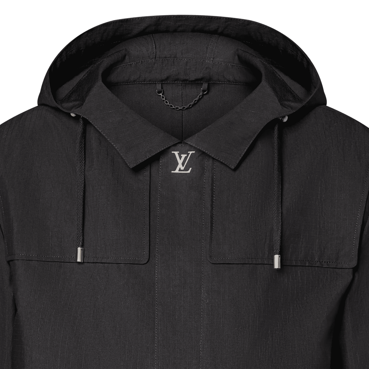 Men's Technical Cotton Ripstop Light Hooded Parka