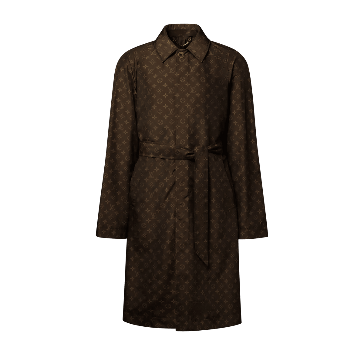 Men's Monogram Silk Tech Carcoat