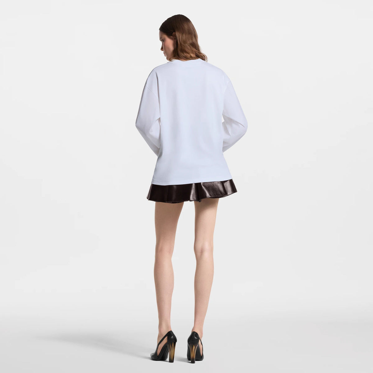 Women's Oversized Cotton Long-Sleeved Top