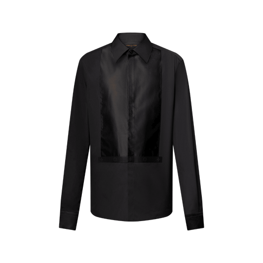 Men's Monogram Long-Sleeved Evening Shirt