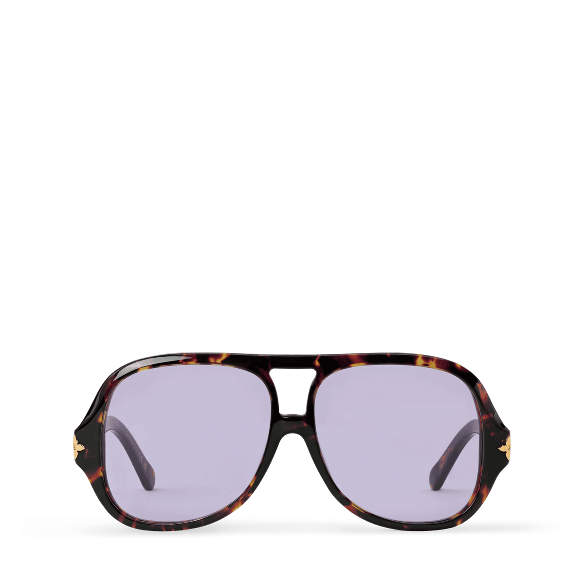 Women's Aura Flower Square Pilot Sunglasses
