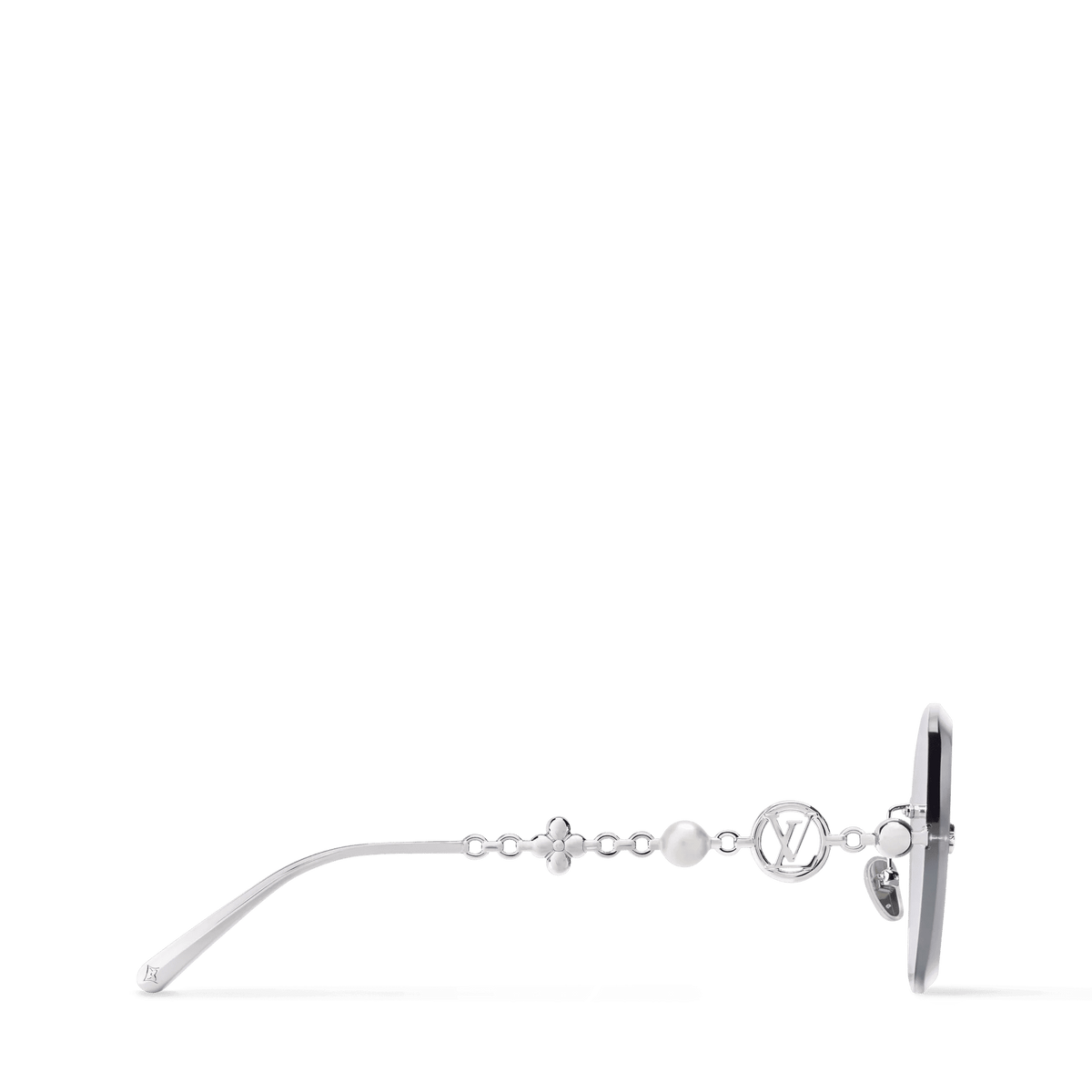 Women's Jewel Pearl Square Sunglasses