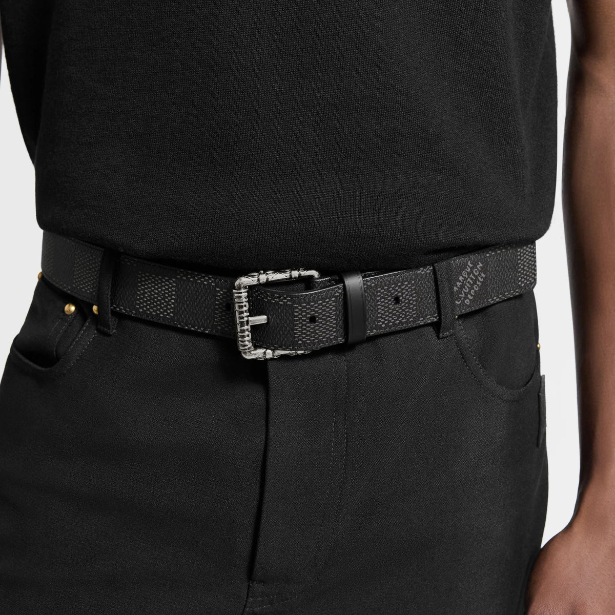 Men's 35mm Drift Damier Heritage Belt