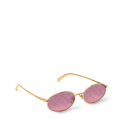 Women's Bright Oval Sunglasses