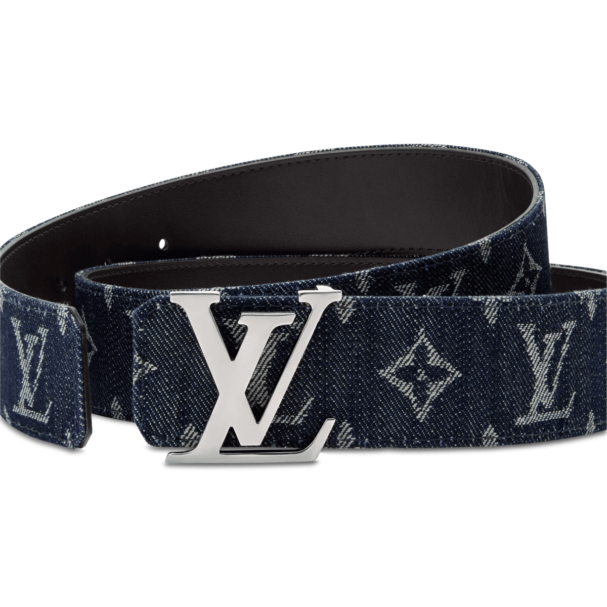 Men's 40mm Monogram Denim Belt