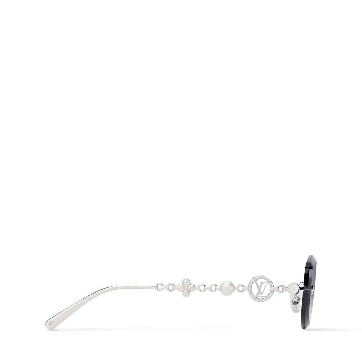 Women's Jewel Pearl Oval Sunglasses