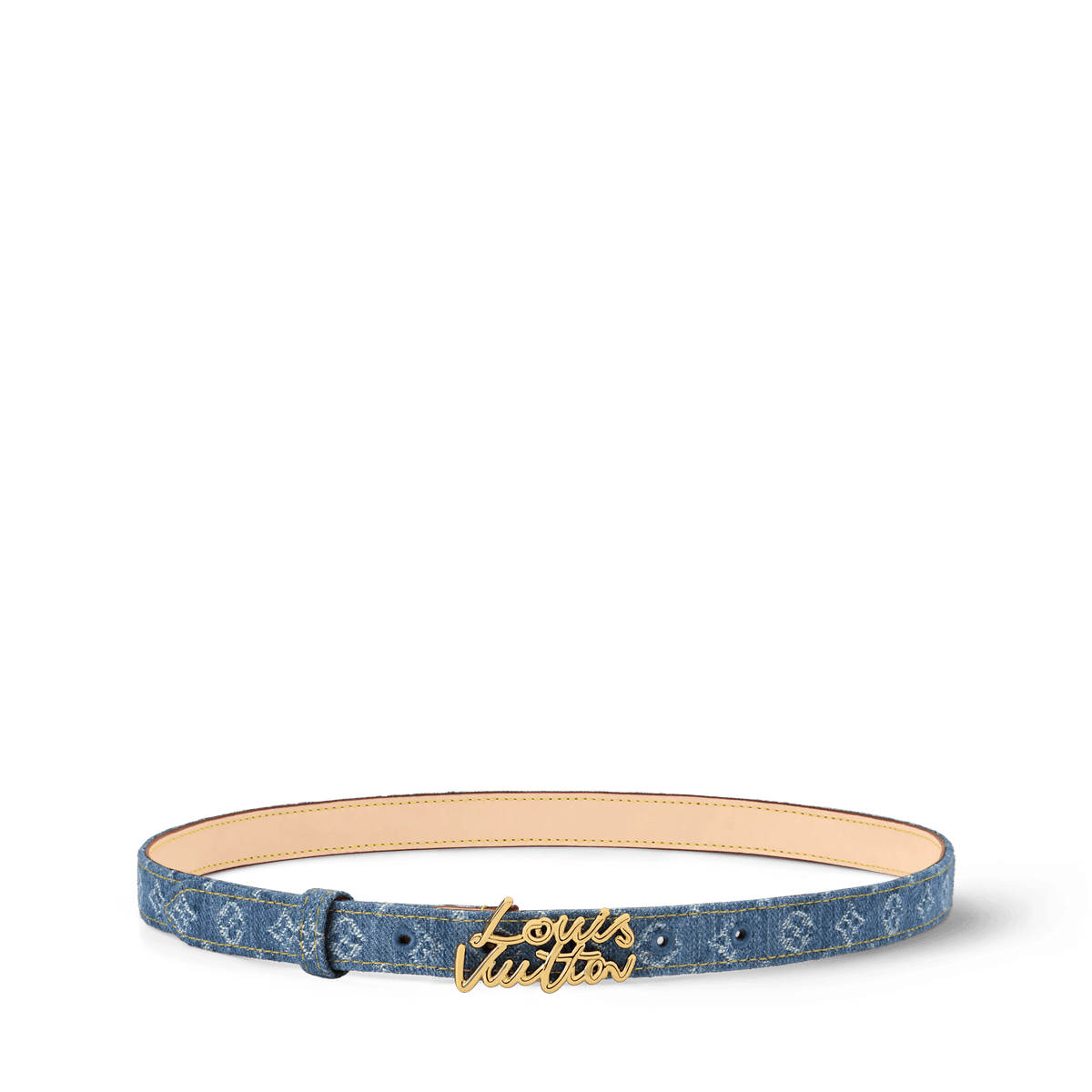 Women's Script 20mm Denim Belt