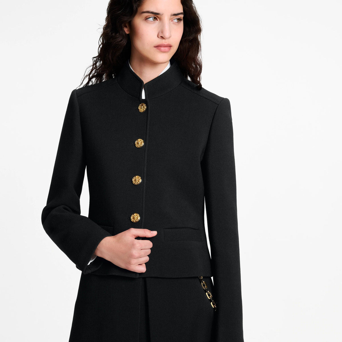 Women's Button Officer Jacket