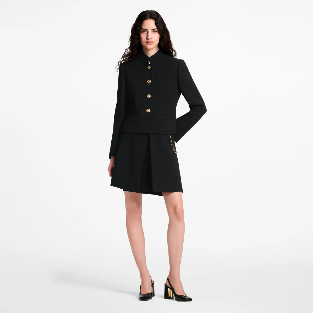 Women's Button Officer Jacket