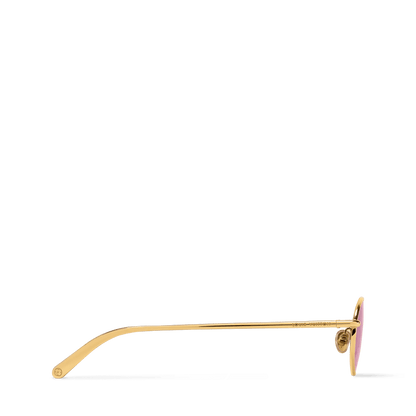 Women's Bright Oval Sunglasses
