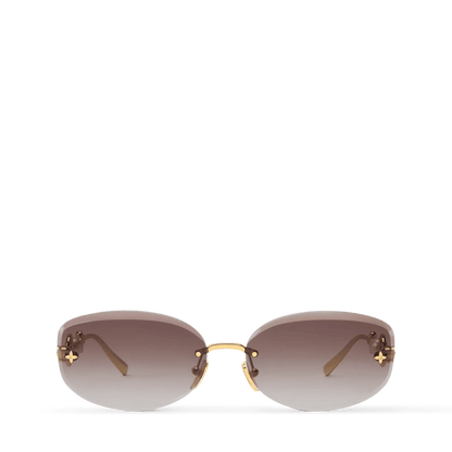 Women's Jewel Pearl Oval Sunglasses