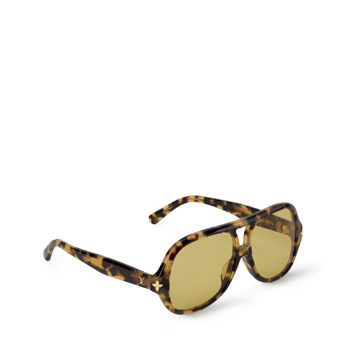 Women's Aura Flower Square Pilot Sunglasses