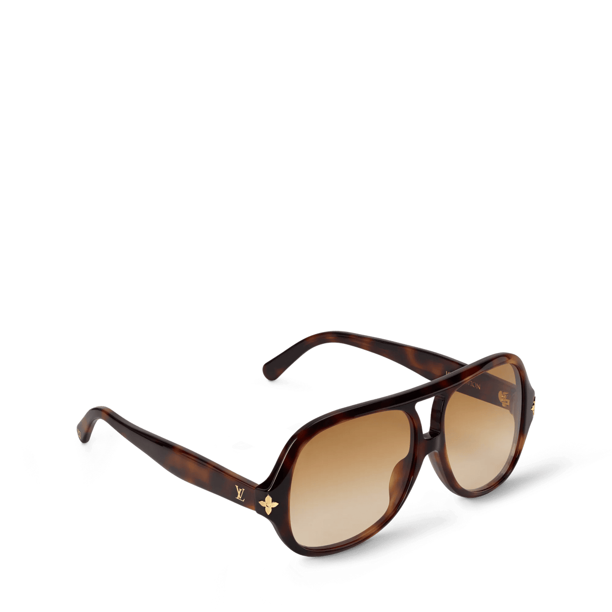 Women's Flower Square Pilot Sunglasses