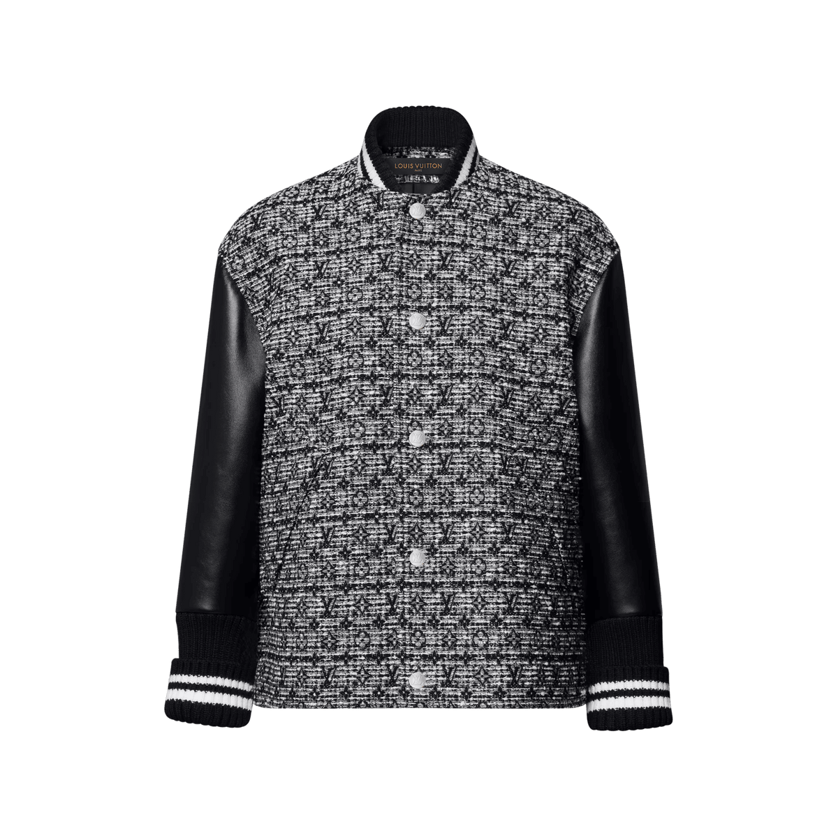 Women's Monogram Tweed Varsity Jacket