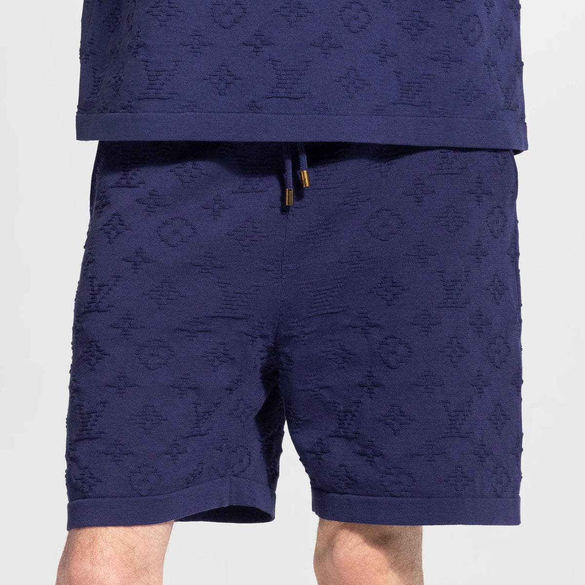 Men's Monogram Jersey Drawstring Shorts