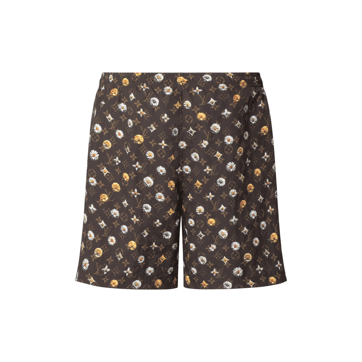 Men's Monogram Printed Swim Shorts