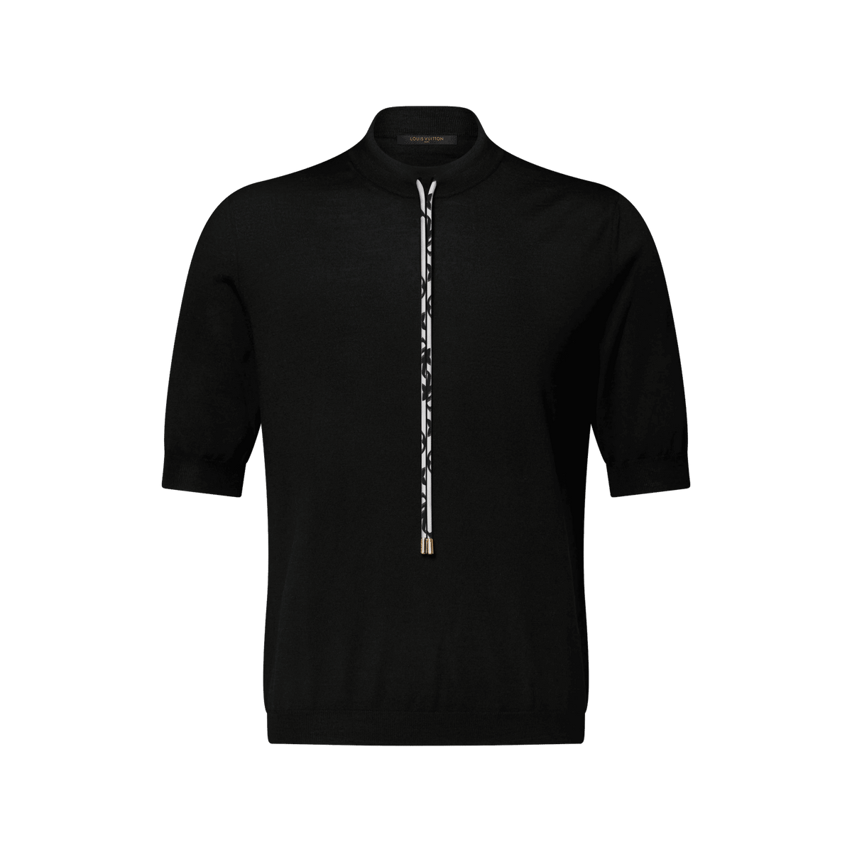 Women's Monogram Drawstring Knit Top