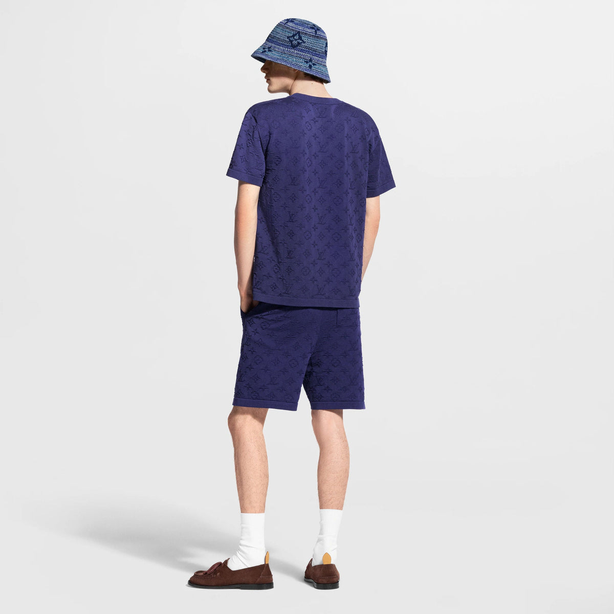 Men's Monogram Jersey Drawstring Shorts