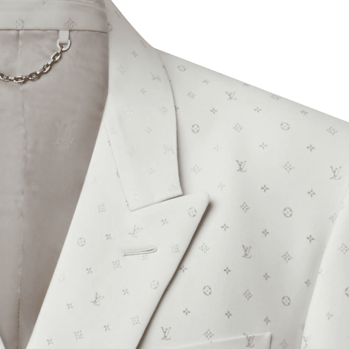 Men's Monogram Silk-Mohair-Blend Double-Breasted Gaston Jacket