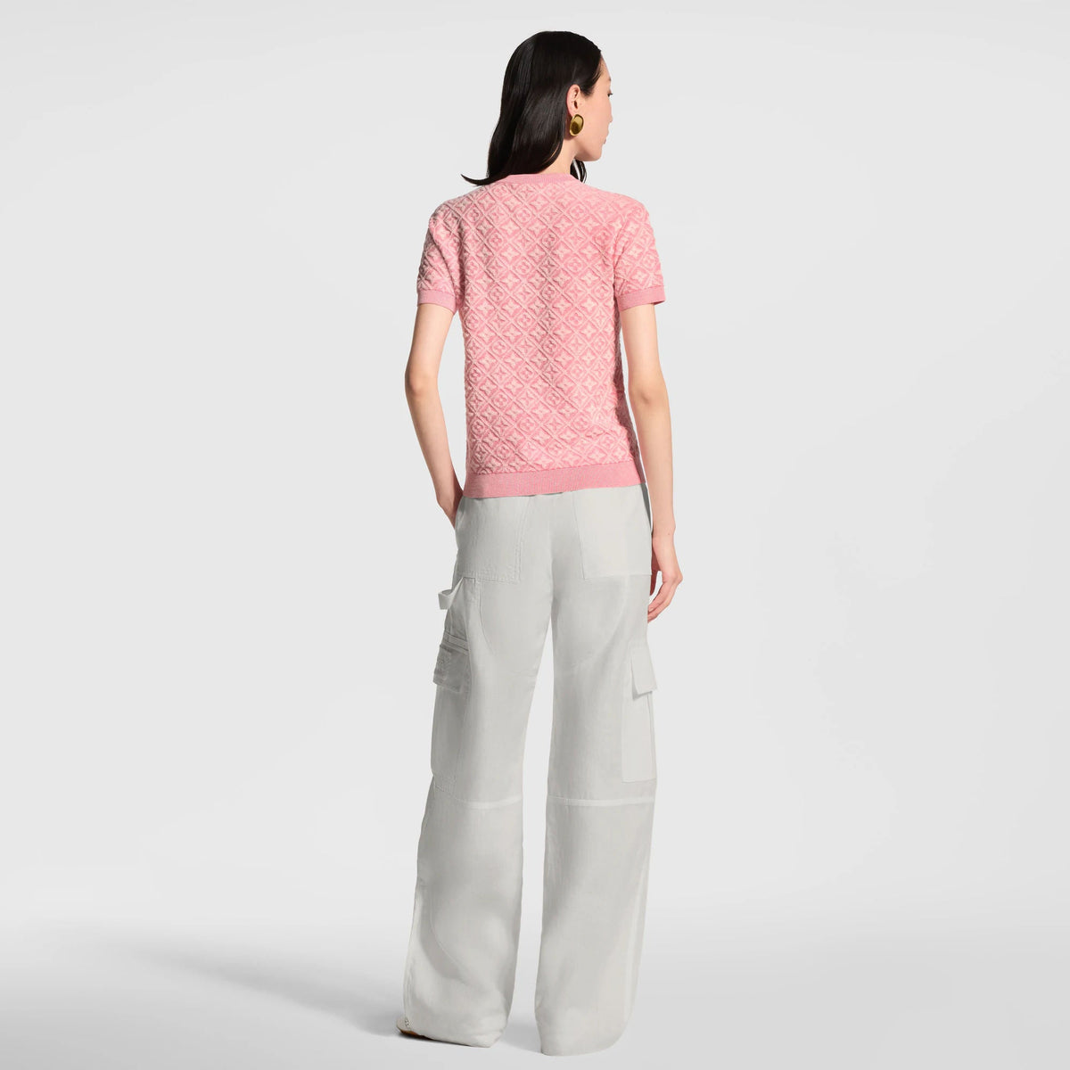 Women's Monogram Toweling Knit Top