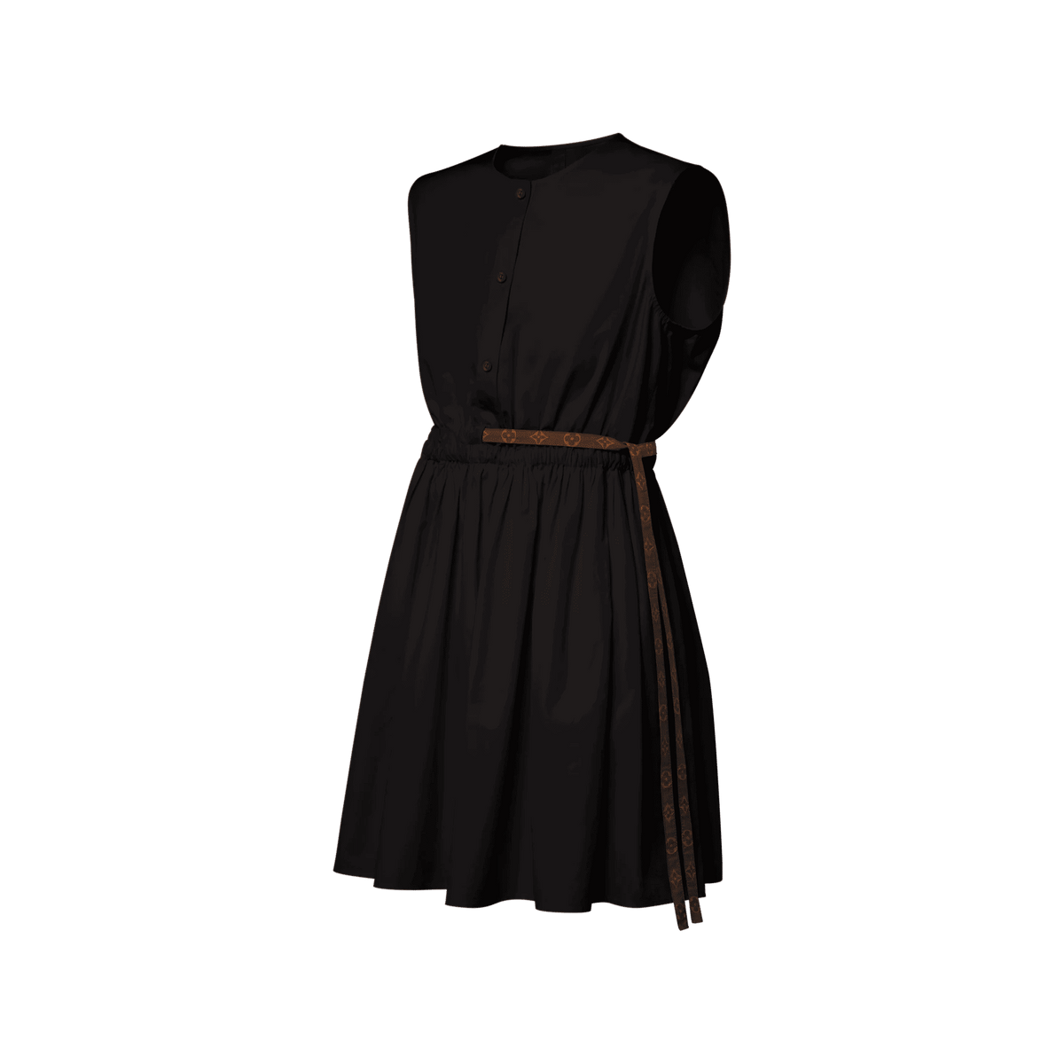 Women's Monogram Drawstring Dress