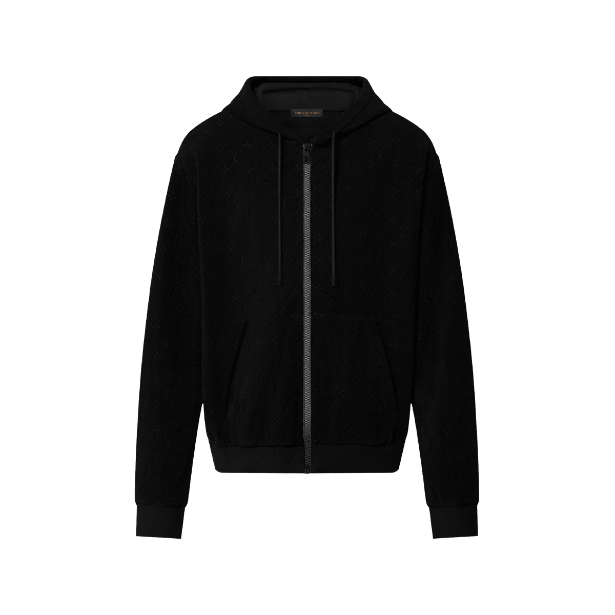 Men's Monogram Terry Zip-Through Hoodie