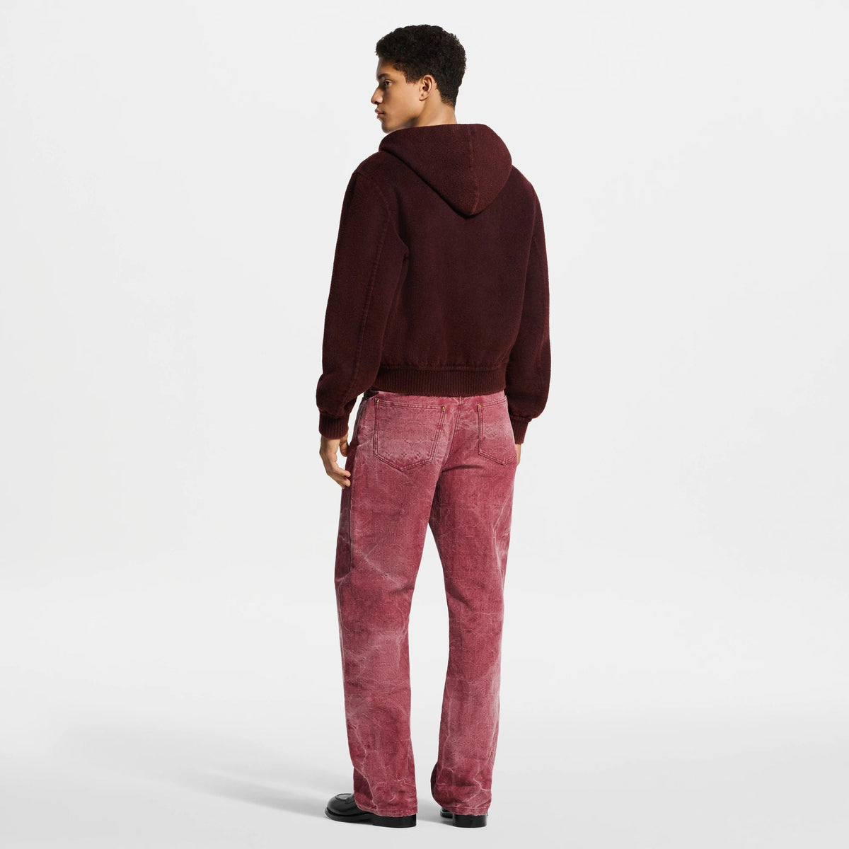 Men's Monogram Jacquard Denim Skate Pants