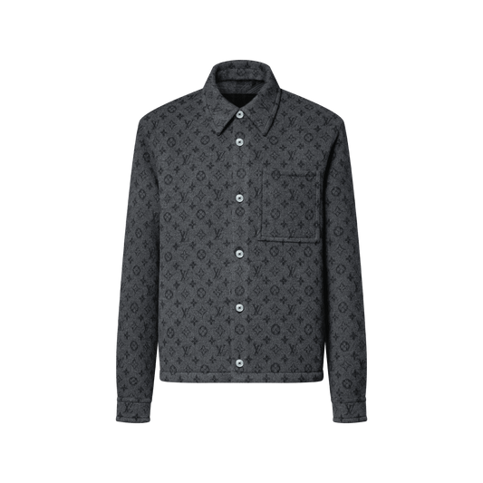 Men's Monogram Double Face Overshirt