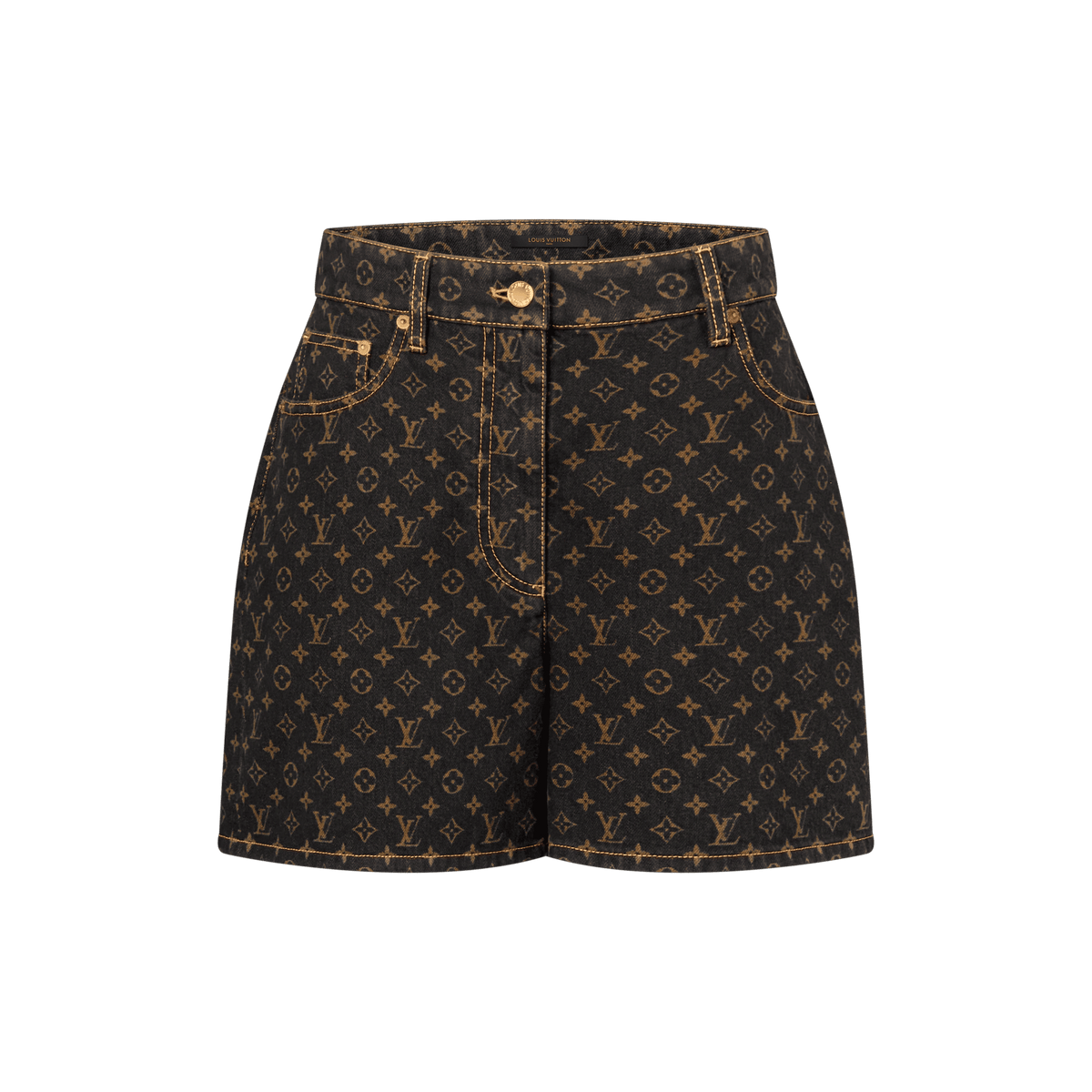 Women's Monogram Denim Shorts