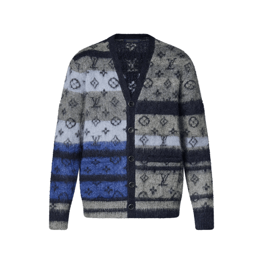Men's Monogram Mohair Cardigan