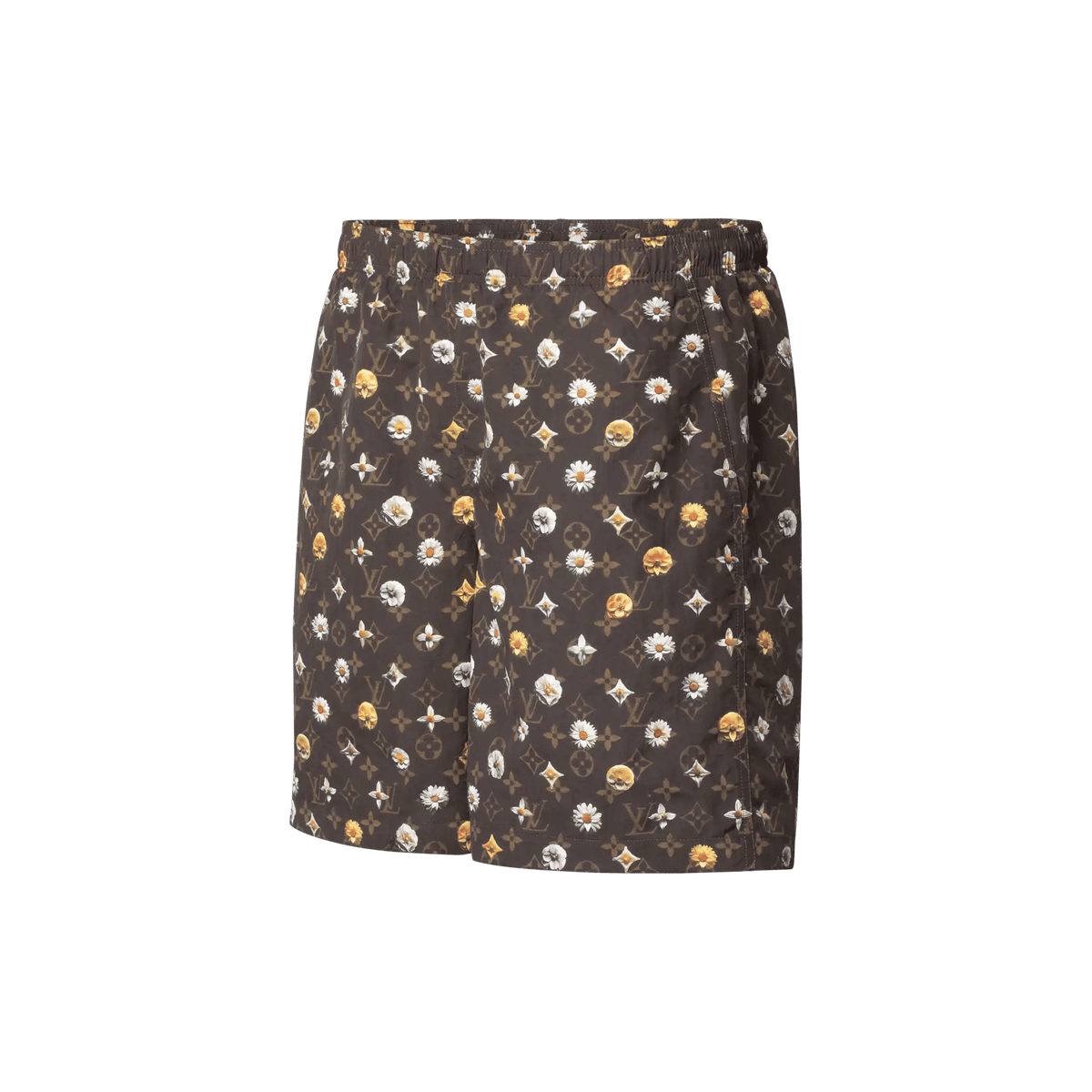 Men's Monogram Printed Swim Shorts