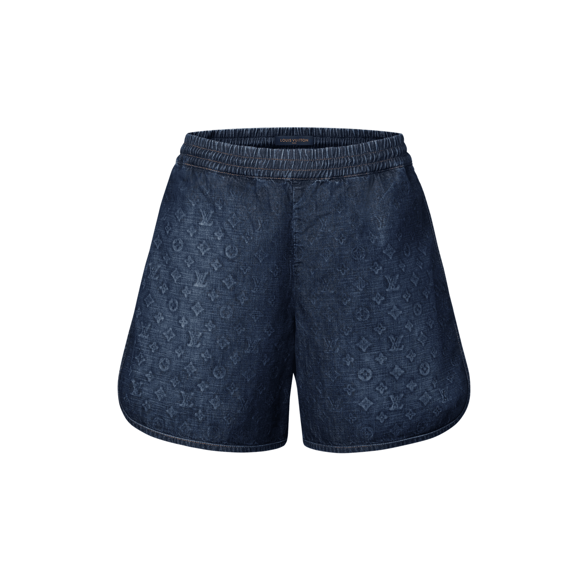 Men's Monogram Washed Chambray Shorts