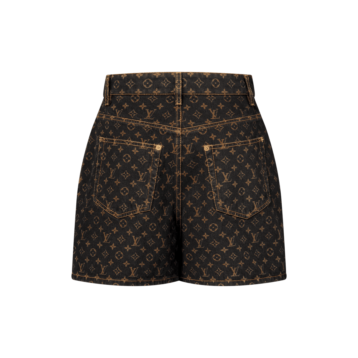 Women's Monogram Denim Shorts