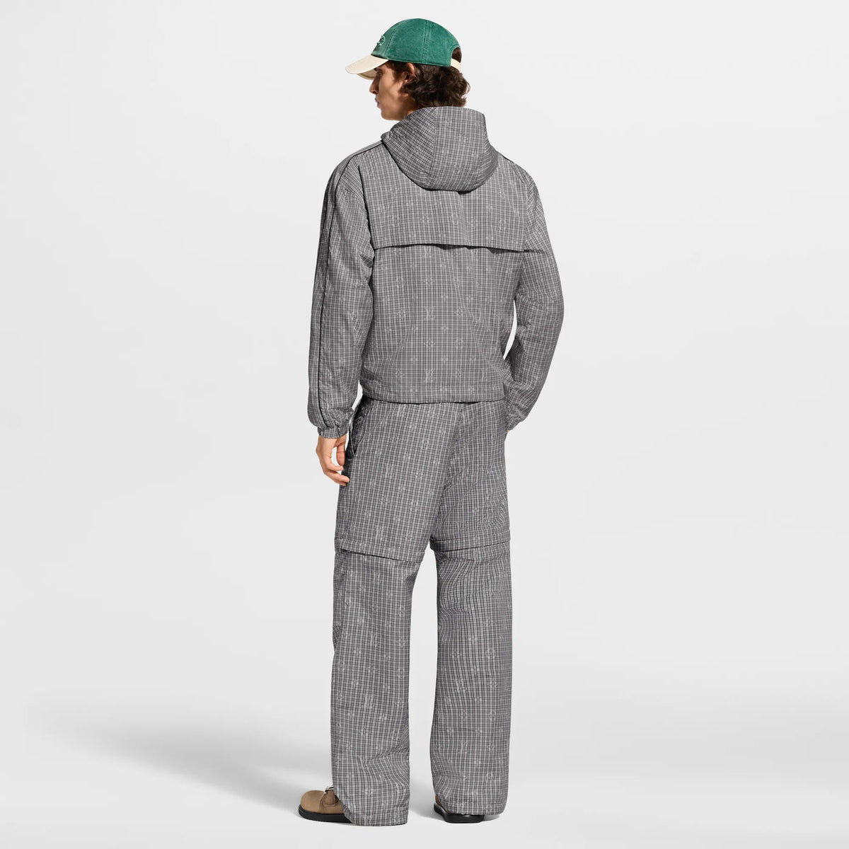 Men's Monogram Check Windbreaker